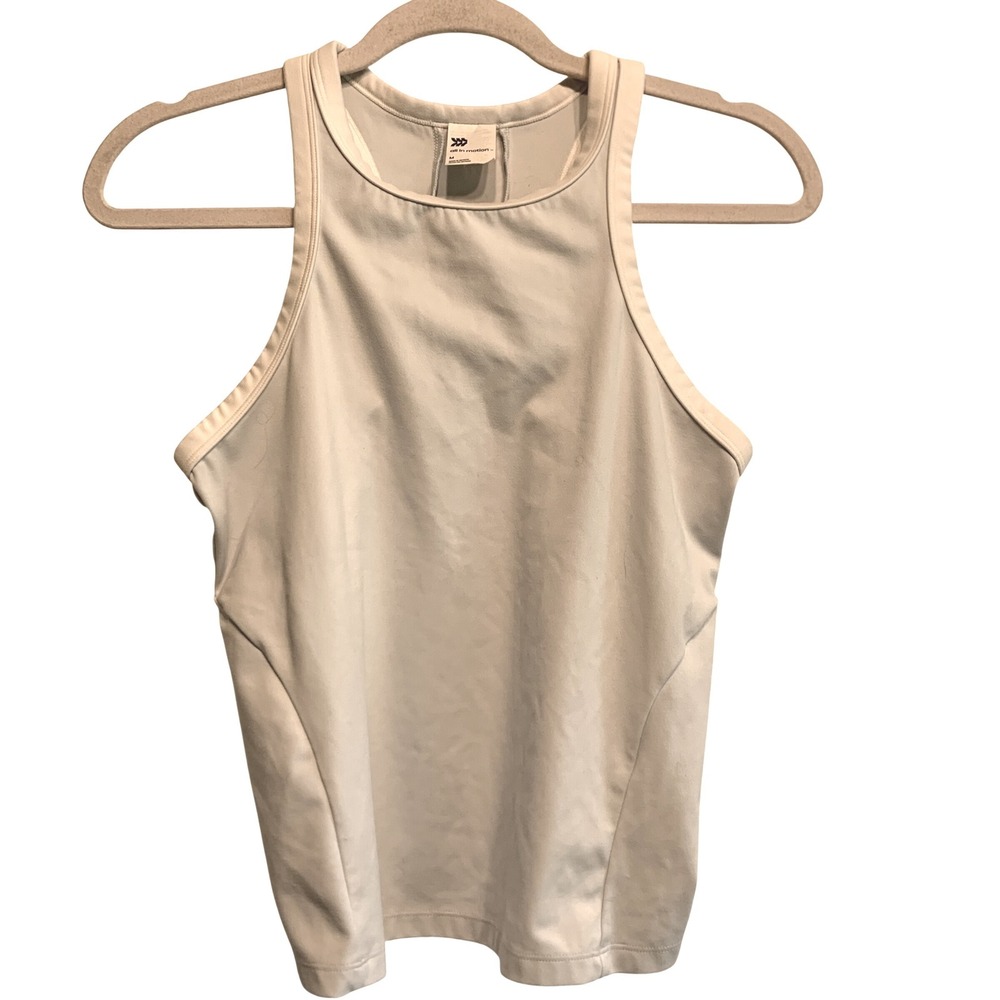 All in Motion Racerback Tank Top Medium Light Blue High Neck Athletic Fit Sporty